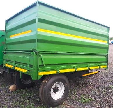2000 HOMEBUILD DRAWBAR Farm TIP Trailer